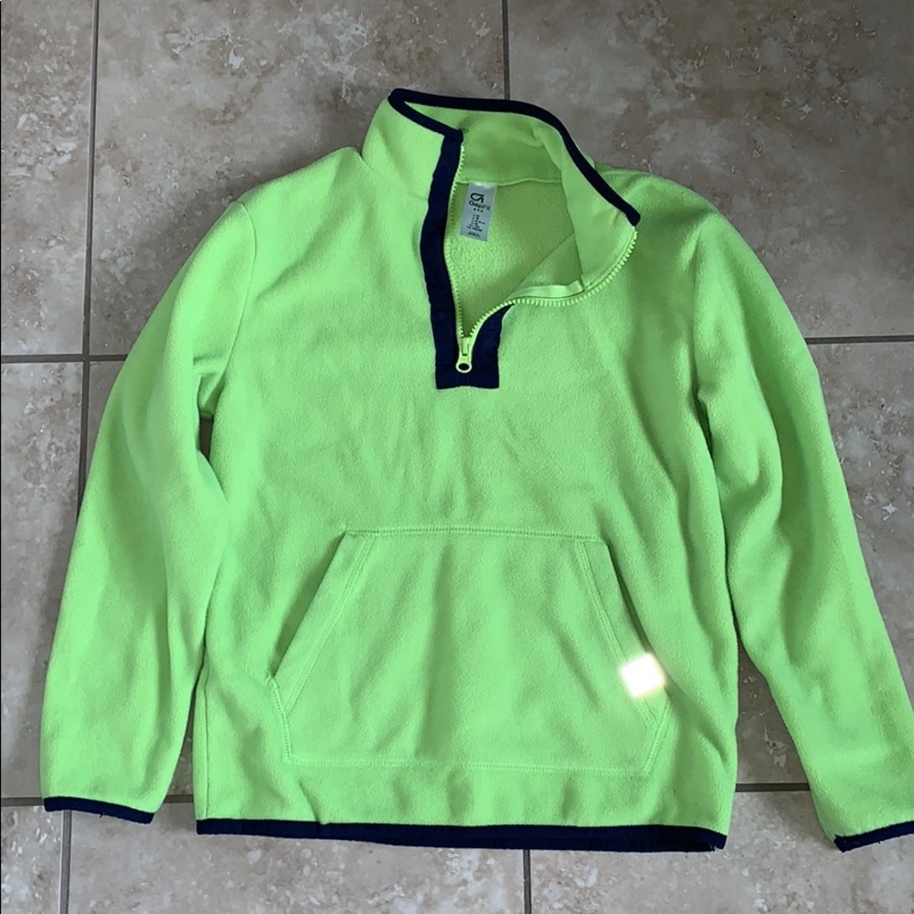 Gap boys neon pullover size medium